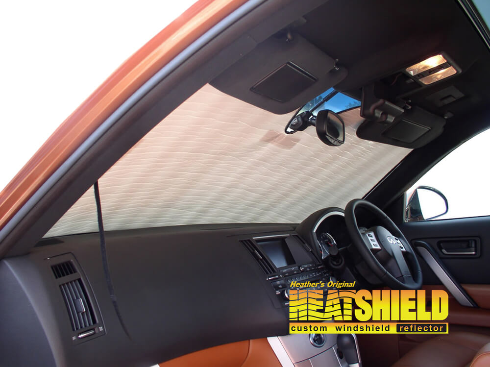 2005 Infiniti FX35 SUV Windshield Sun Shades, Car Window Shades