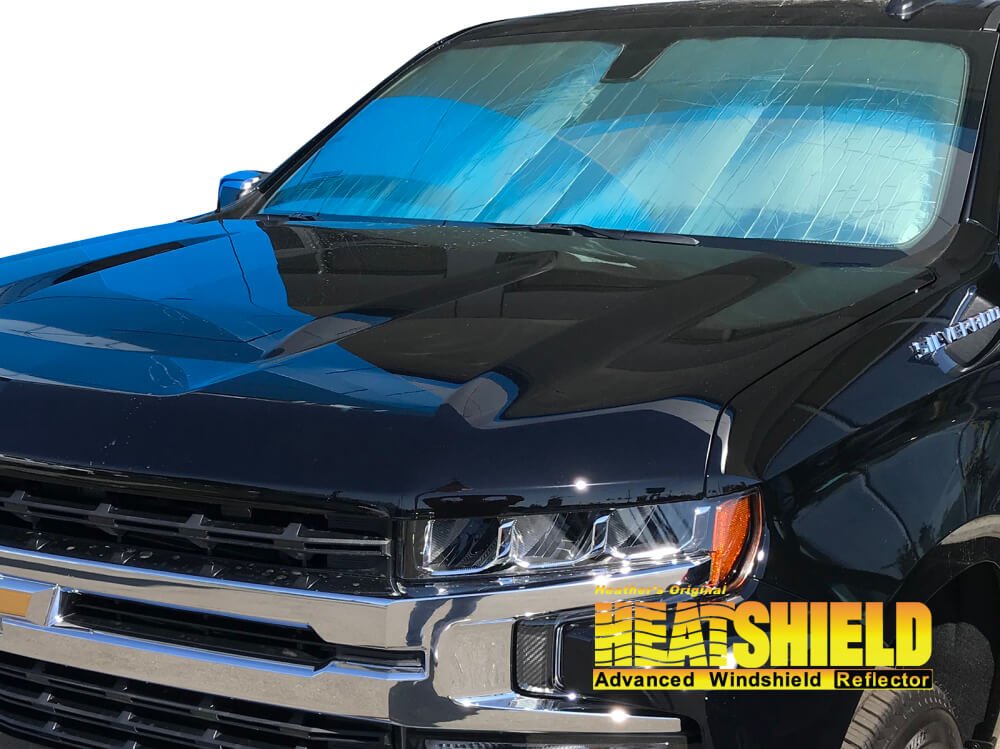 2022 Chevrolet Silverado Crew Windshield Sun Shades, Car Window Shades