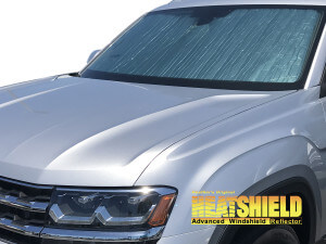 Heatshield Windshield Sun Shade for 2018-2025 Volkswagen Atlas (exterior view)