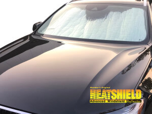 Heatshield Windshield Sun Shade for 2018-2025 Volvo XC60 (exterior view)